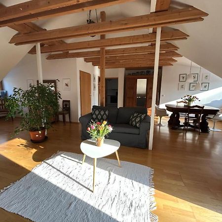 Grosse Wohnung Mit Dachterrasse In Starnberg Exterior foto