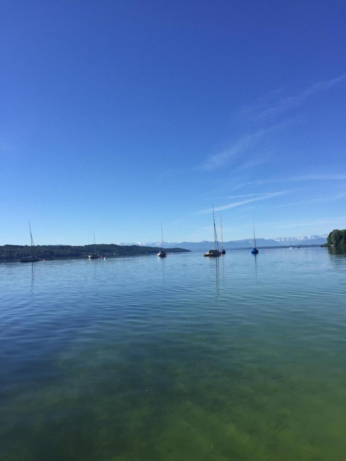 Grosse Wohnung Mit Dachterrasse In Starnberg Exterior foto