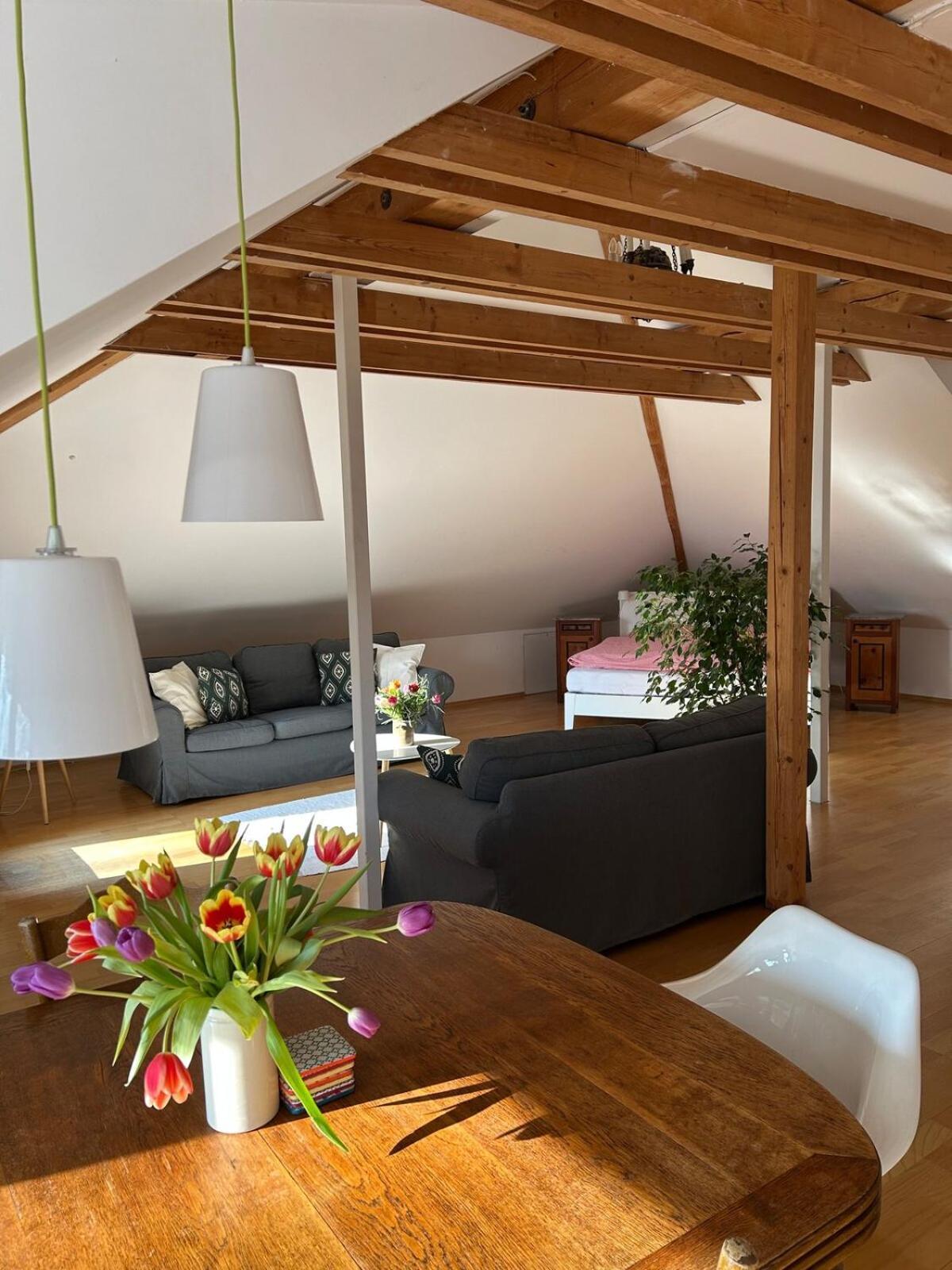 Grosse Wohnung Mit Dachterrasse In Starnberg Exterior foto